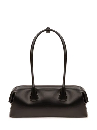 Osoi Wide Structured Shoulder Bag In Brown