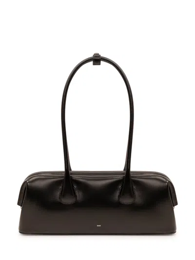 Osoi Wide Structured Shoulder Bag In Black