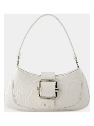 Osoi Brocle Small Shoulder Bag - Cotton - White