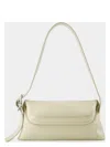 Osoi Folder Brot Leather Shoulder Bag In White