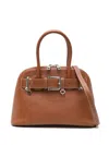 Osoi 'zip Brocle Mid Tan' Camel Handle Bag