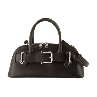 Osoi Zip Brocle Mini Shoulder Bag - Leather - Brown