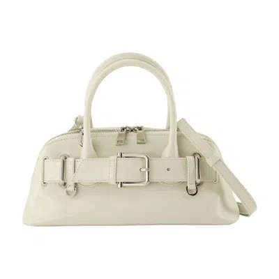 Osoi Zip Brocle Mini Shoulder Bag - Leather - Cream