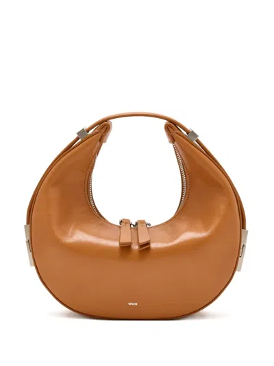Osoi Zip Shoulder Bag In Brown