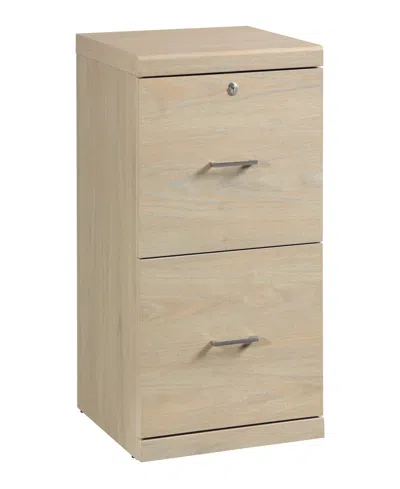 Osp Home Furnishings 28.5" Wood Alpine 2-drawer Vertical File With Lockdowel Fastening System