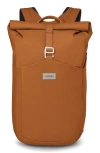 Osprey Arcane 24l Roll Top Backpack In Toffee Orange Heather