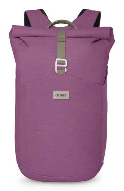 Osprey Arcane 24-liter Roll Top Backpack In Shiso Purple Heather
