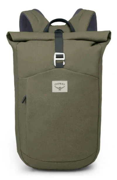 Osprey Arcane Roll Top Backpack In Green