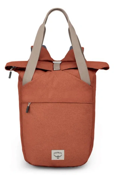 Osprey Arcane Tote Pack In Porcelain Orange Heather