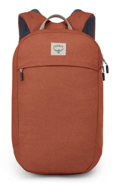 Osprey Arcane Water Repellent Large Day Pack In Porcelain Orange Heather