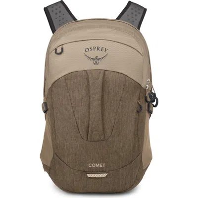 Osprey Comet Backpack In Alpaca Tan/latte Brown Heather