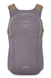 Osprey Daylite Backpack In Soundwave Grey/latte Brown