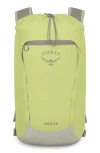 Osprey Daylite Cinch Backpack In Yellow