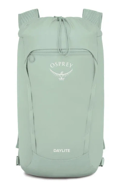 Osprey Daylite Cinch Backpack In Frosty Mint
