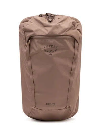 Osprey Daylite Cinch Backpack In Tan Concrete