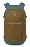 Osprey Daylite® Earth Plus Backpack In Histosol Brown/cascade Blue