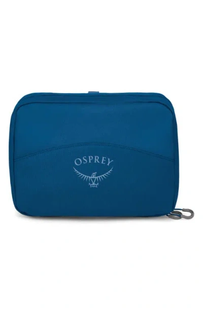 Osprey Daylite Hanging Canvas Toiletry Case In Night Shift Blue