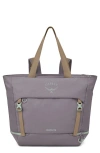 Osprey Daylite Large Tote Pack In Soundwave Grey/latte Brown