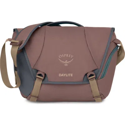 Osprey Daylite Messenger Bag In Magma Brown/tungste