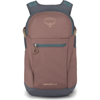 Osprey Daylite Plus Backpack In Magma Brown/tungsten