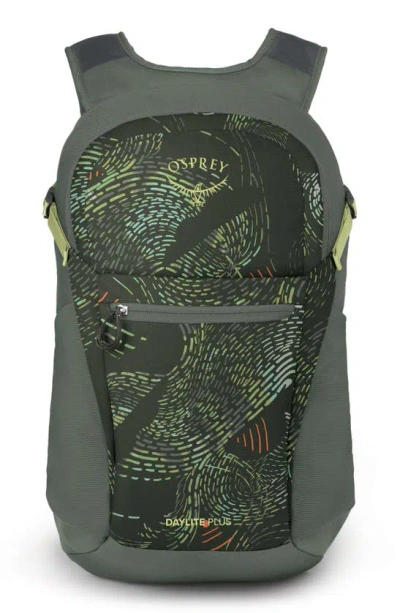 Osprey Daylite Plus Backpack In Rattan Print/ Rocky Brook