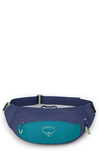 Osprey Daylite Waist Pack In Blue Spikemoss/alkaline