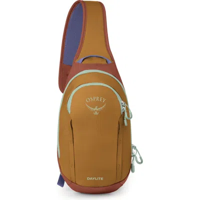 Osprey Daylite Water Repellent Sling Backpack In Brown