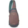 Osprey Daylite Water Repellent Sling Backpack In Magma Brown/tungste