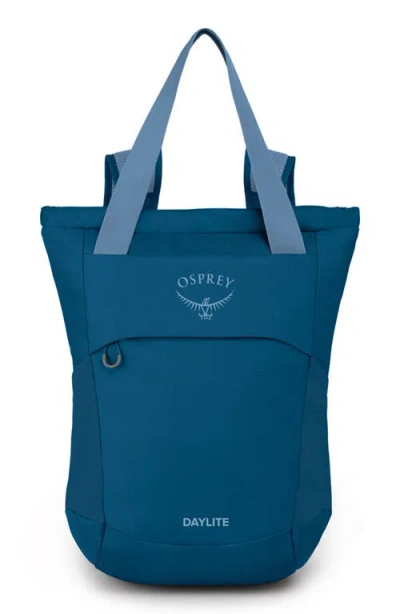 Osprey Daylite Water Repellent Tote Pack In Night Shift Blue