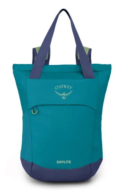 Osprey Daylite Water Repellent Tote Pack In Palm Foliage Print