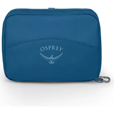 Osprey Daylite Water Resistant Hanging Toiletry Case In Blue