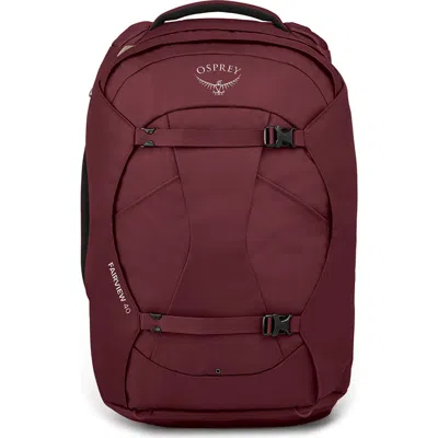 Osprey Fairview 40-liter Travel Backpack In Red