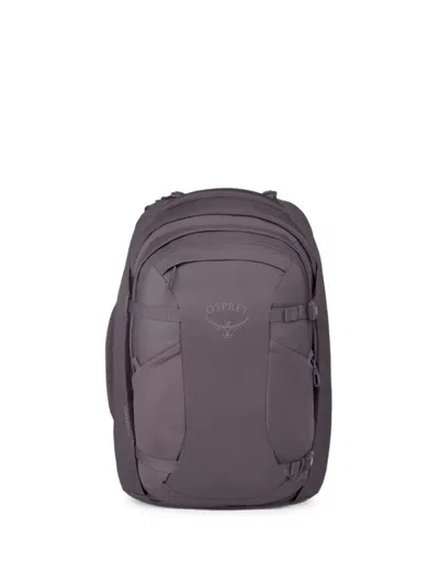 Osprey Fairview 55 Logo-print Backpack In Burgundy