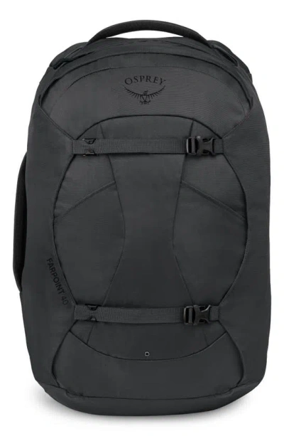 Osprey Farpoint 40-liter Travel Carry-on Backpack In Tunnel Vision Grey