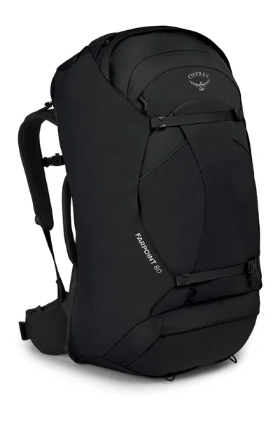 Osprey Farpoint 80l Mens Travel Backpack - Black In Yellow