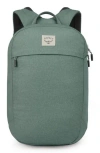 Osprey Large Arcane Recycled Polyester Commuter Backpack In Green