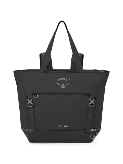 Osprey Large Daylite Logo-print Tote Bag In Black