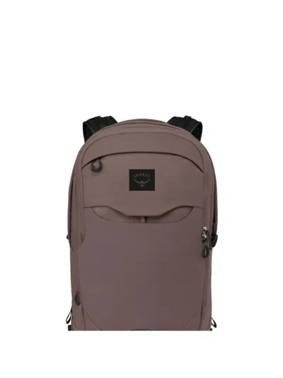 Osprey Logo-detail Top-handle Backpack In Brown
