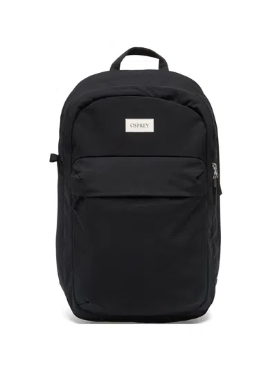 Osprey Logo-patch Backpack In Black