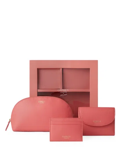 Osprey Logo-stamp Accessory Set In Pink