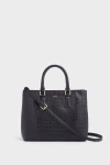 Osprey London The Adaline Leather Workbag In Black