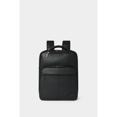 Osprey London The Charlie Leather Backpack In Black
