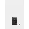 Osprey London The Madison Leather Phone Bag In Black