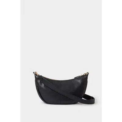 Osprey London The Oxford Leather Sling Bag In Black
