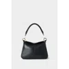 Osprey London The Oxford Small Leather Shoulder Bag In Black