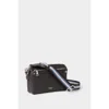 Osprey London The Stella Leather Crossbody Bag In Black