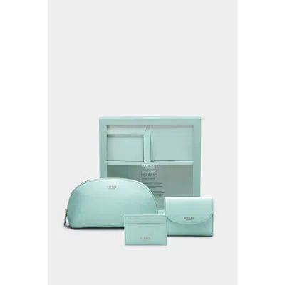 Osprey London The Tilly Leather Weekend Gift Set In White