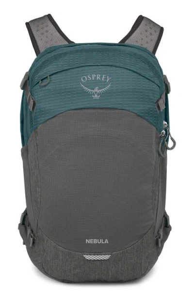 Osprey Nebula 32-liter Backpack In Cascade Blue/coal Grey Heather
