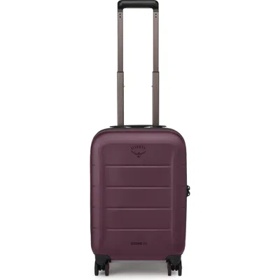 Osprey Ozone Hardside 4-wheel Carry-on Suitcase In Moody Burgundy