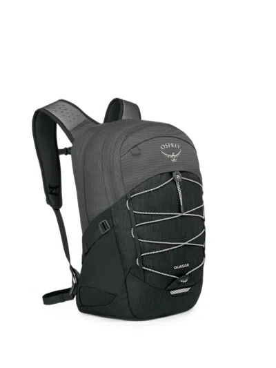 Osprey Quasar Logo-print Backpack In Black